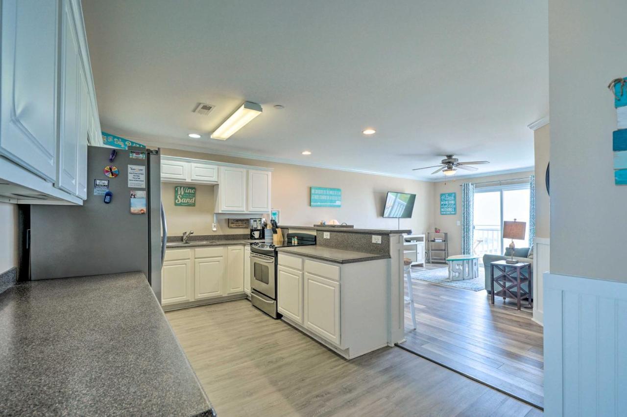 Ocean-View Oak Island Condo, 1 Block To Beach! Extérieur photo