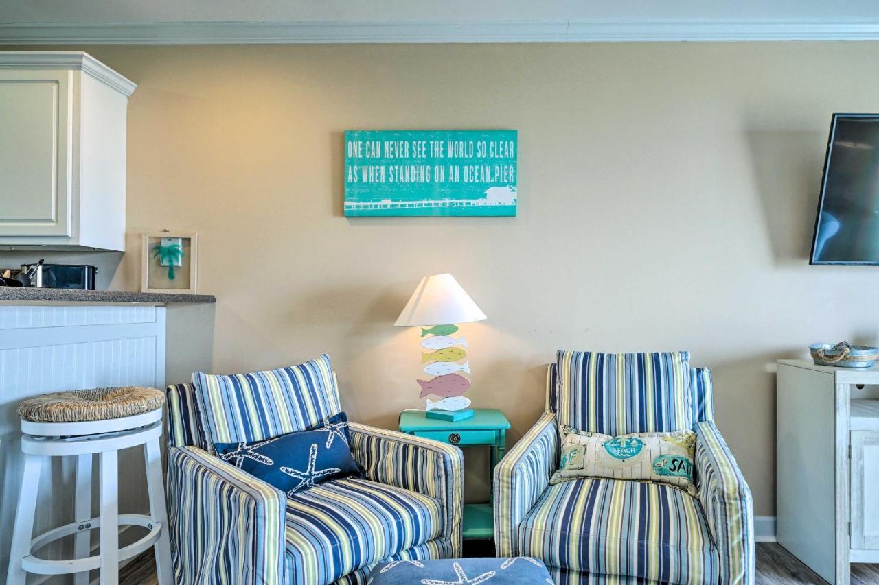 Ocean-View Oak Island Condo, 1 Block To Beach! Extérieur photo