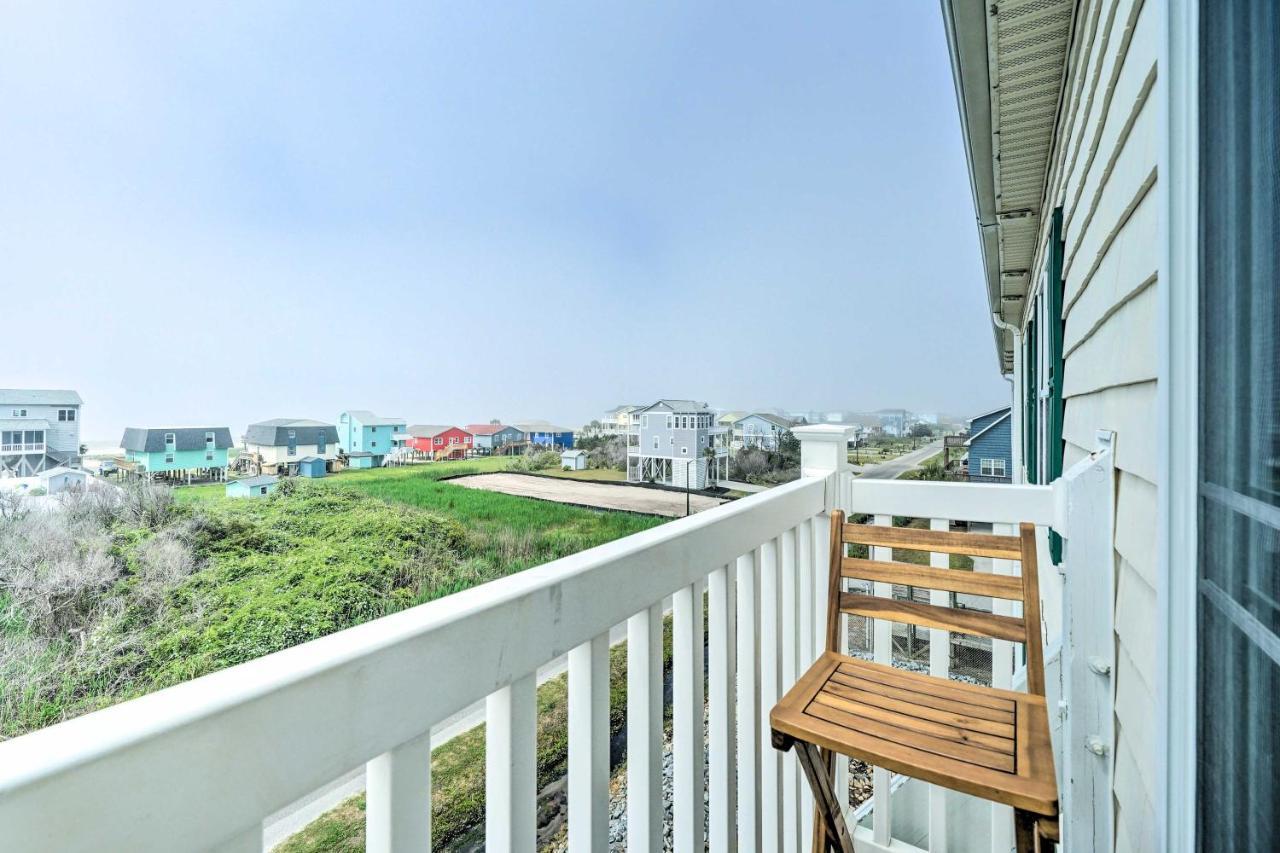 Ocean-View Oak Island Condo, 1 Block To Beach! Extérieur photo